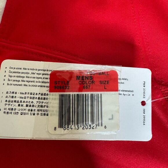 NWT 2018 RARE NIKE SAMPLE AUTHENTIC PRO CUT OLE MISS FOOTBALL JERSEY MEN'S SZ L - Picture 11 of 16